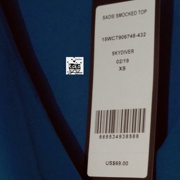 Sadie Smocked Top - Picture 8 of 8